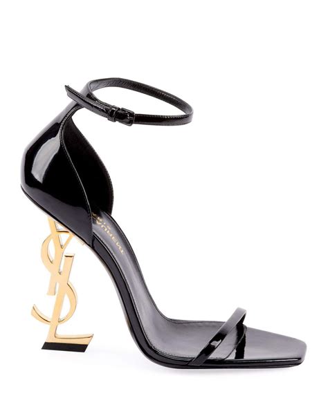 yves saint laurent heels with logo|yves saint laurent heels price.